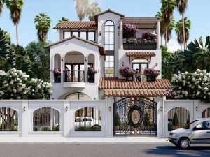Sunny Garden Villas - căn biệt thự lãng mạng đậm chất Địa Trung Hải
