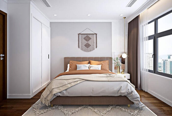 Phòng ngủ theo phong cách Châu Âu tối giản