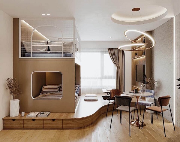 Khi thiết kế nội thất chung cư 90m2 bạn cần lưu ý những gì?