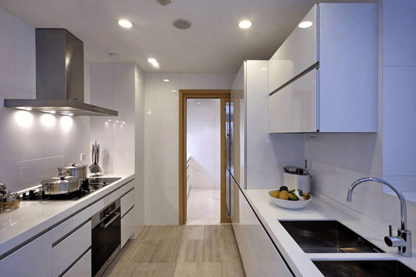 Tạo ra không gian đối xứng cho phòng bếp