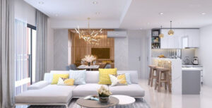 20 + Mẫu thiết kế nội thất chung cư 56m2 hiện đại, đẹp cho mọi gia đình