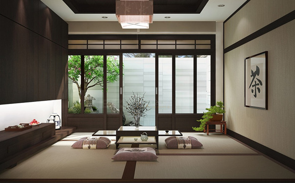 Thiết kế nội thất Zen mang đậm chất thiền Nhật