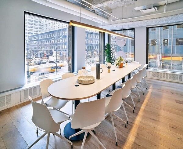 Văn phòng được thiết kế với phong cách Scandinavia