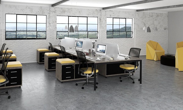 Thiết kế văn phòng hiện đại với nội thất thông minh dành cho diện tích 30m2