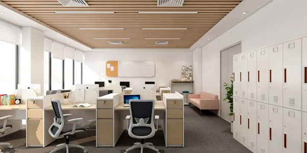 Thiết kế văn phòng với đầy đủ ánh sáng tự nhiên