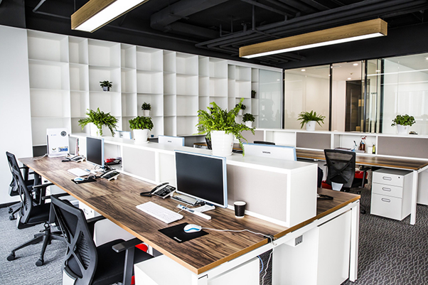 Thiết kế không gian mở cho văn phòng tạo cho nhân viên năng lượng làm việc đạt hiệu quả cao