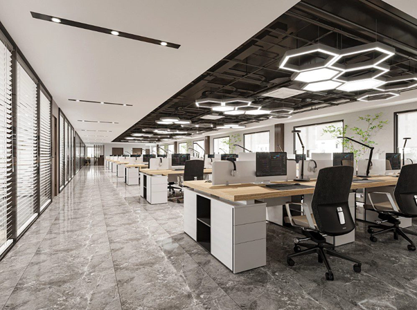 Thiết kế văn phòng 40m2 theo phong cách thông minh và tiện ích tạo sự thuận lợi