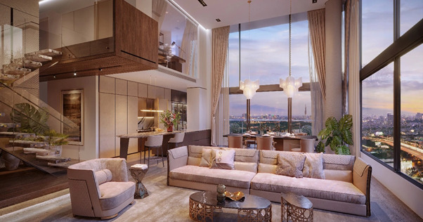 Trang bị nội thất cao cấp tạo không gian sống luxury