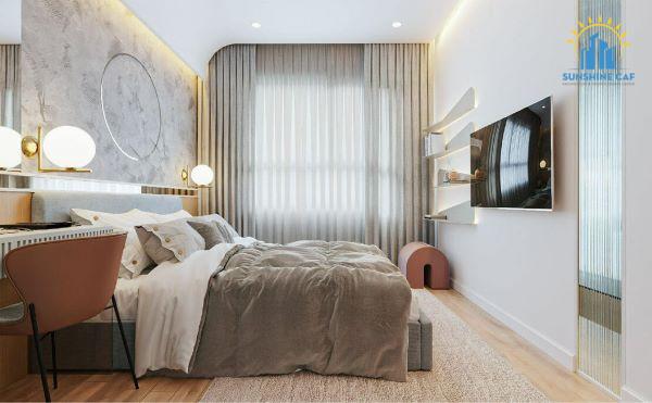 Thiết kế thi công nội thất Sakura Heights - FiFa căn hộ 3 phòng ngủ