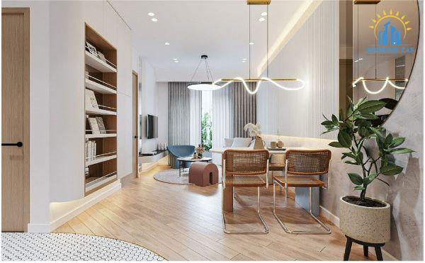 Thiết kế thi công nội thất Sakura Heights - FiFa căn hộ 1 phòng ngủ