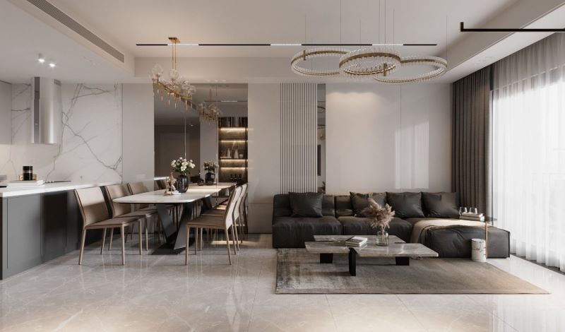 7+ nguyên tắc thiết kế nội thất chung cư cho không gian sống hoàn hảo